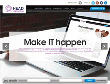 Tablet Screenshot of headresourcing.com